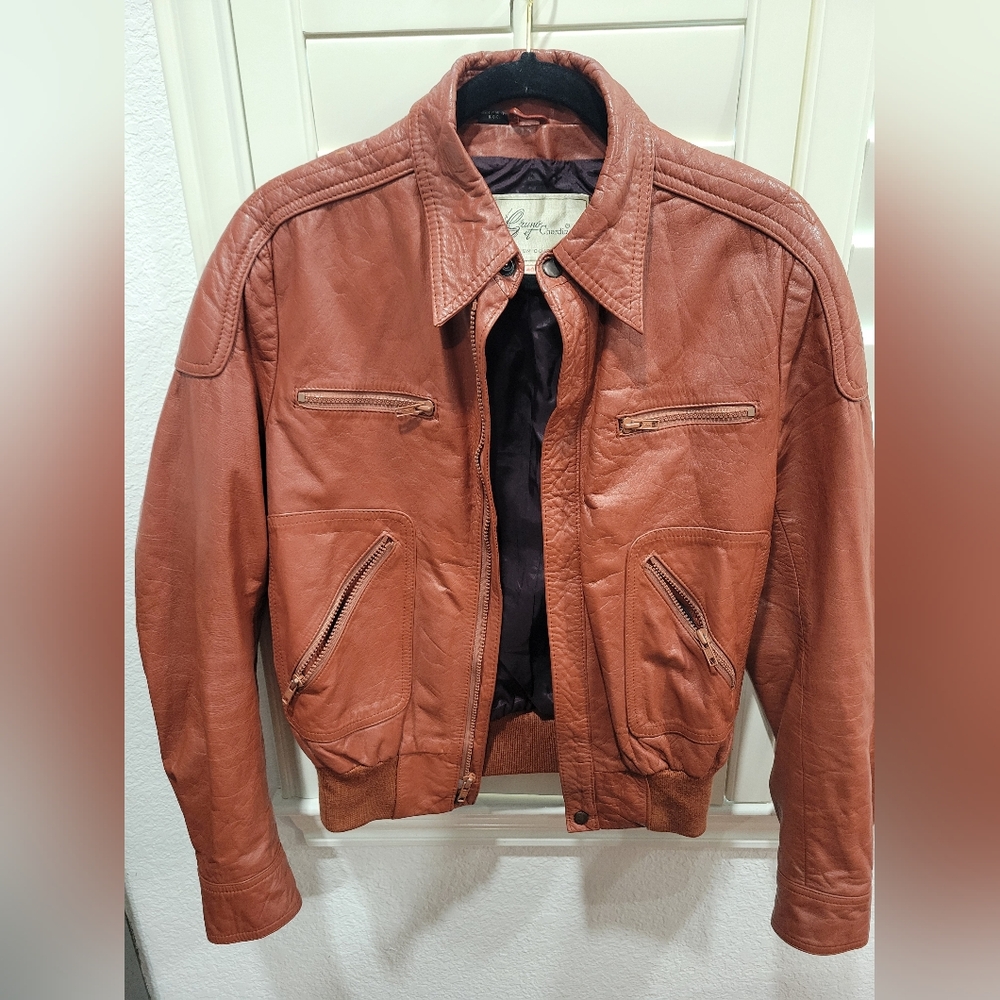 Gruno et Chardin Vintage Leather Jacket